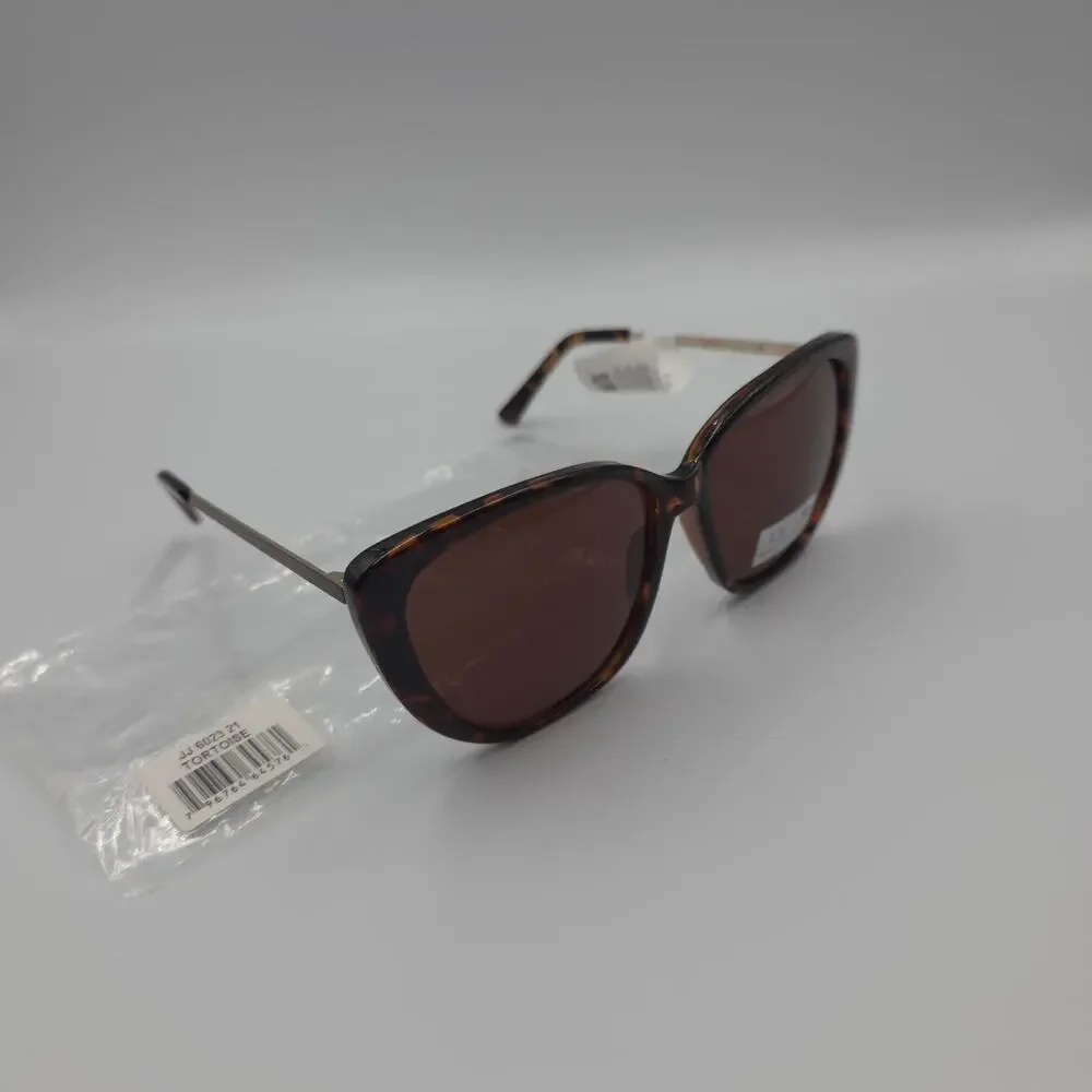 Joe's Jeans Brown Tortoise Uv Protection Sunglasses 6023